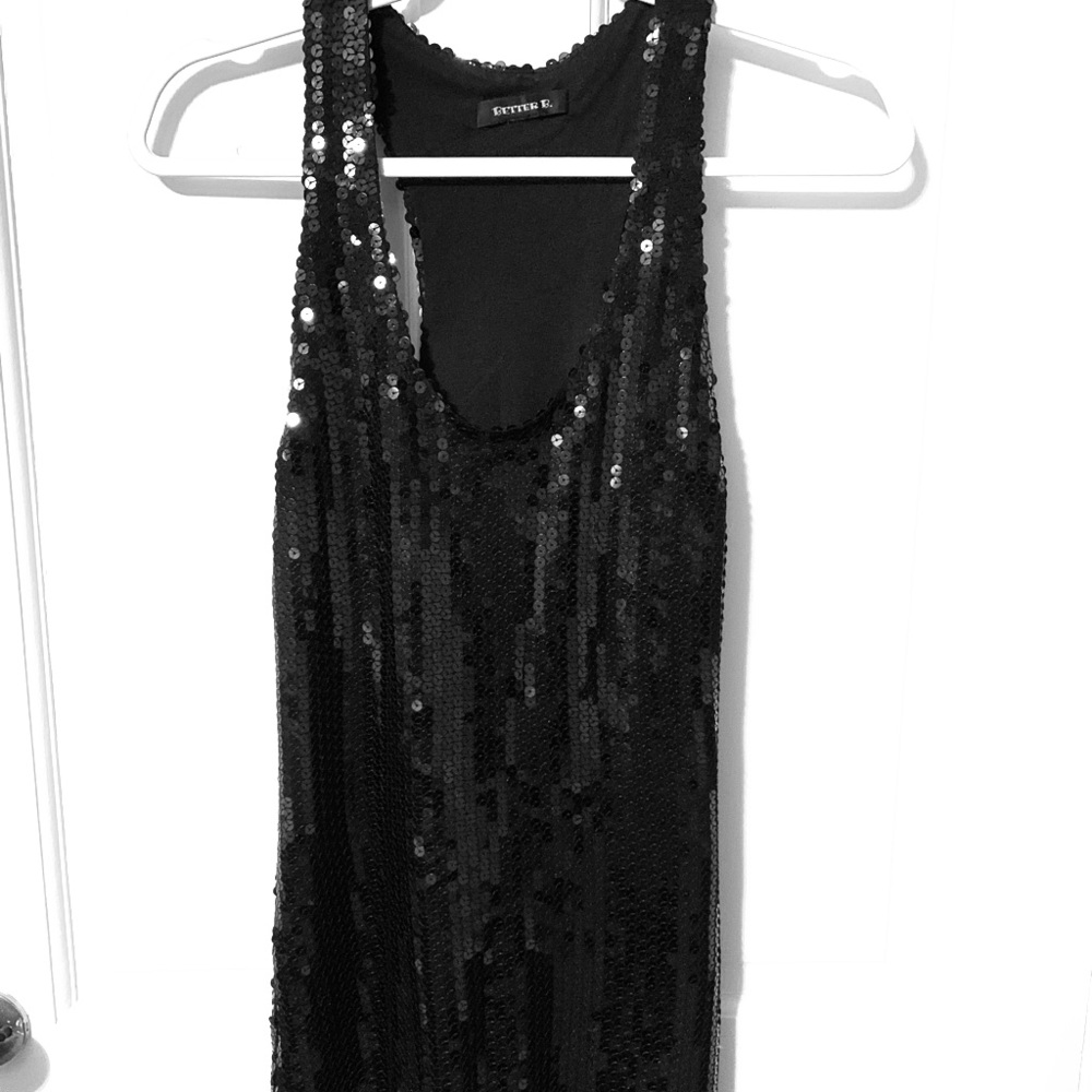 Better Be Sequined Midi Dress